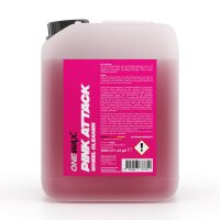 ONEWAX Pink Attack Felgenreiniger mit Wirkindikator 5L