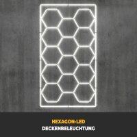 Performance Floor Hexagon LED-Deckenbeleuchtung Set