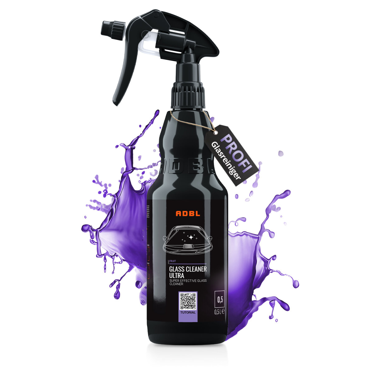 ADBL Glass Cleaner Ultra Glasreiniger mit Canyon Trigger 500ml