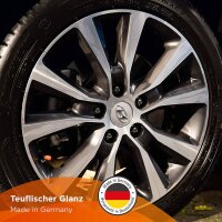 TUGA Chemie Felgenreiniger Set Alu-Teufel Spezial 1L + Felgenb&uuml;rste (2-teilig)