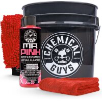 Chemical Guys Wascheimer Set 16L Mr. Pink + Zubeh&ouml;r...