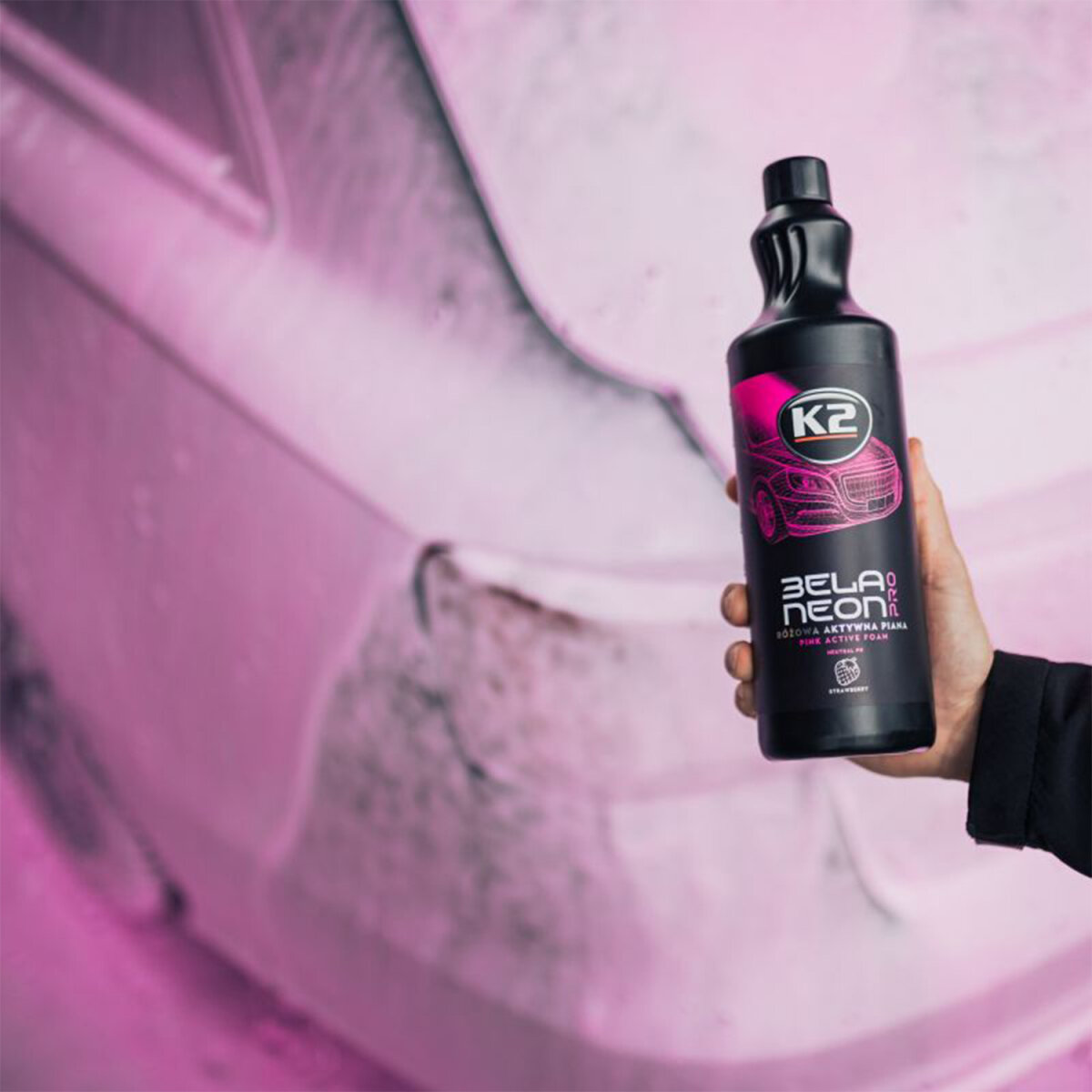 K2 Pro Bela Neon Pink Snow Foam 1L
