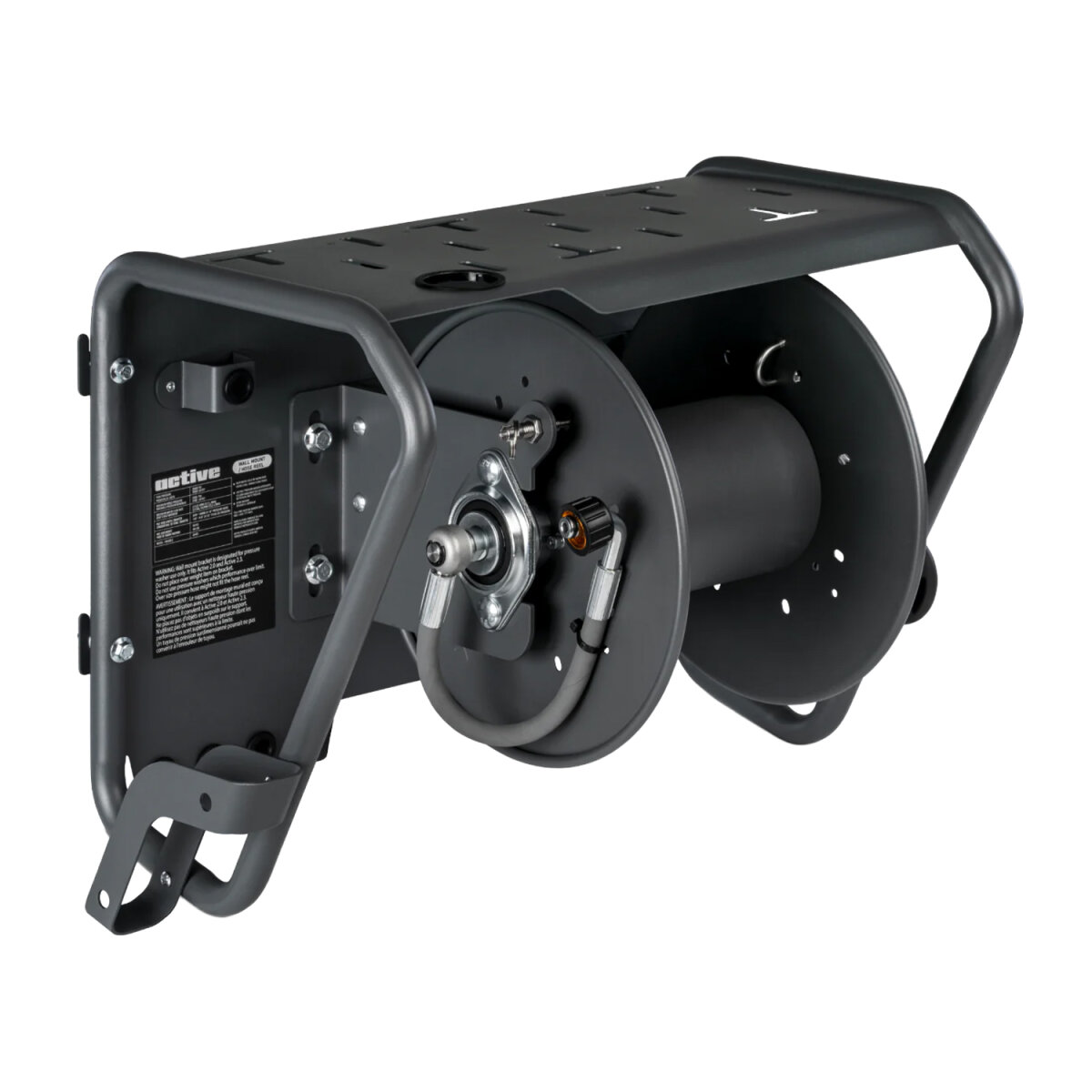 active Wall Mount Kit & Hose Reel Wandhalterung