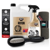 K2 Felgenreiniger Set Roton 5L + 700ml + Zubeh&ouml;r (4-teilig)