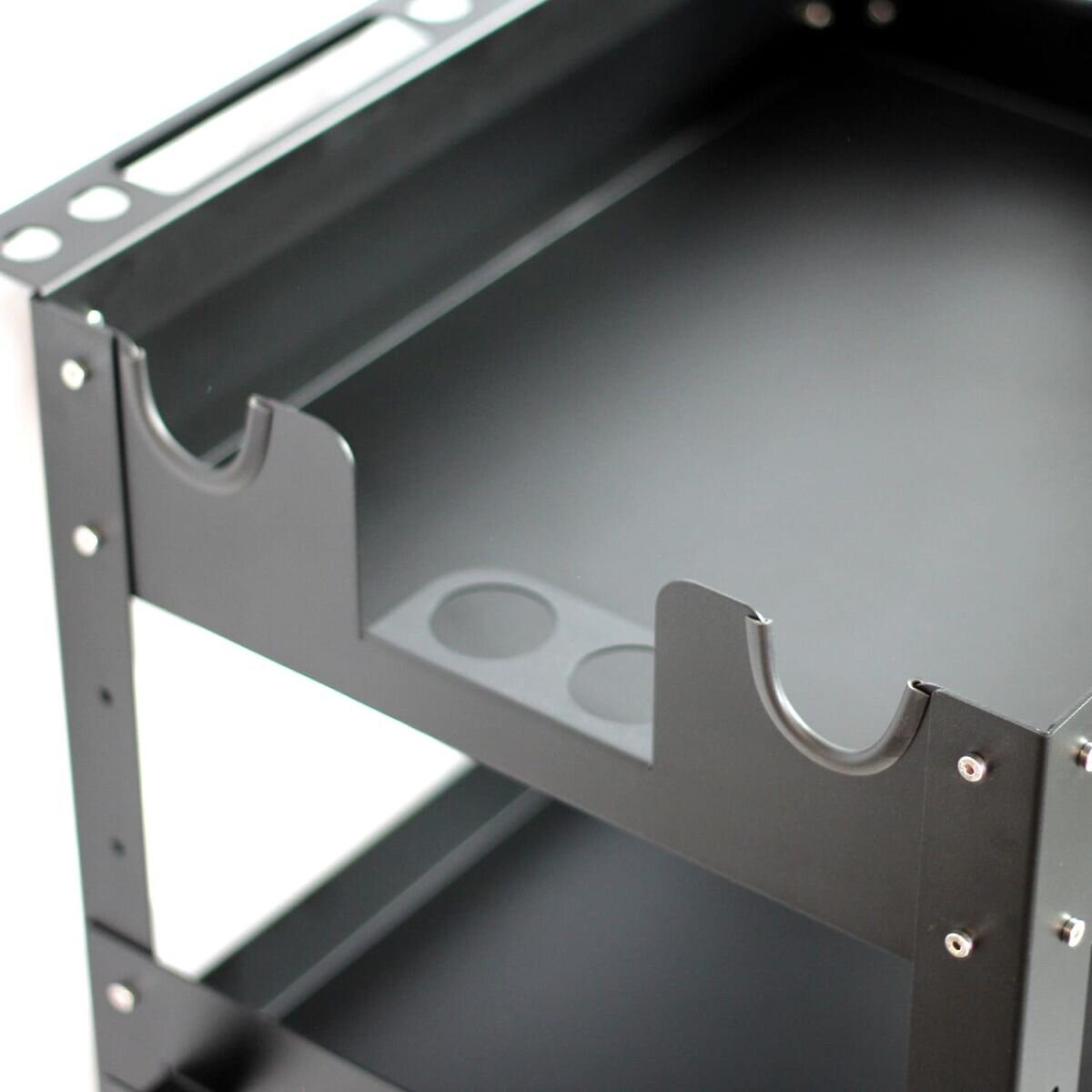 Poka Premium Detailing Trolley Pro mit 3 Ablagen