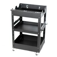 Poka Premium Detailing Trolley Pro mit 3 Ablagen