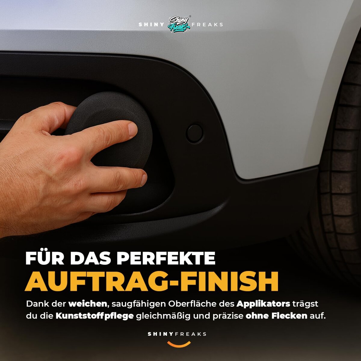 ADBL Kunststoffpflege Set Blackouter 200ml + Zubeh&ouml;r (7-teilig)