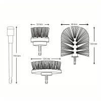 K2 Brill Set Pro Reinigunsb&uuml;rsten