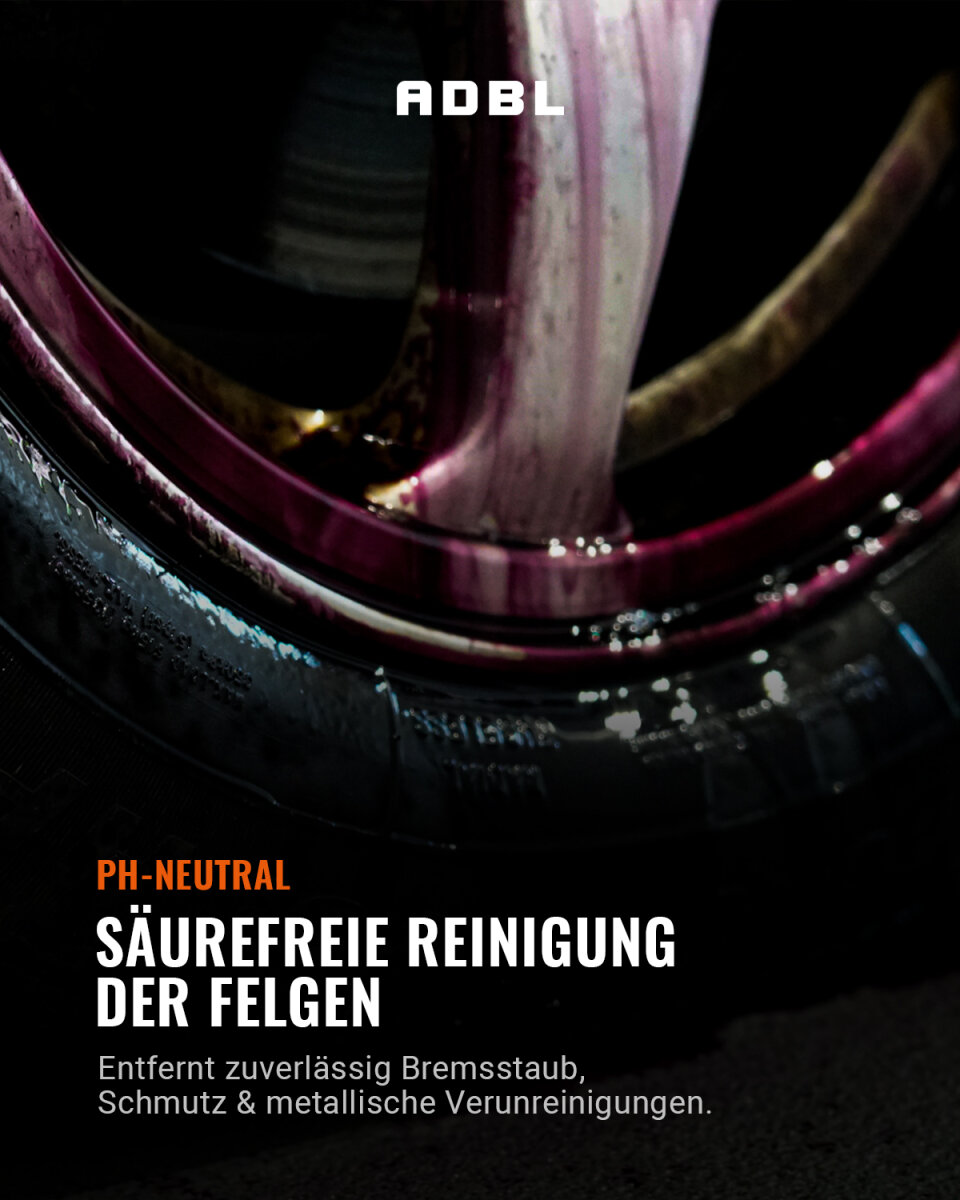 ADBL Felgenreiniger Set Vampire Elixir 5L + Zubeh&ouml;r (3-teilig)