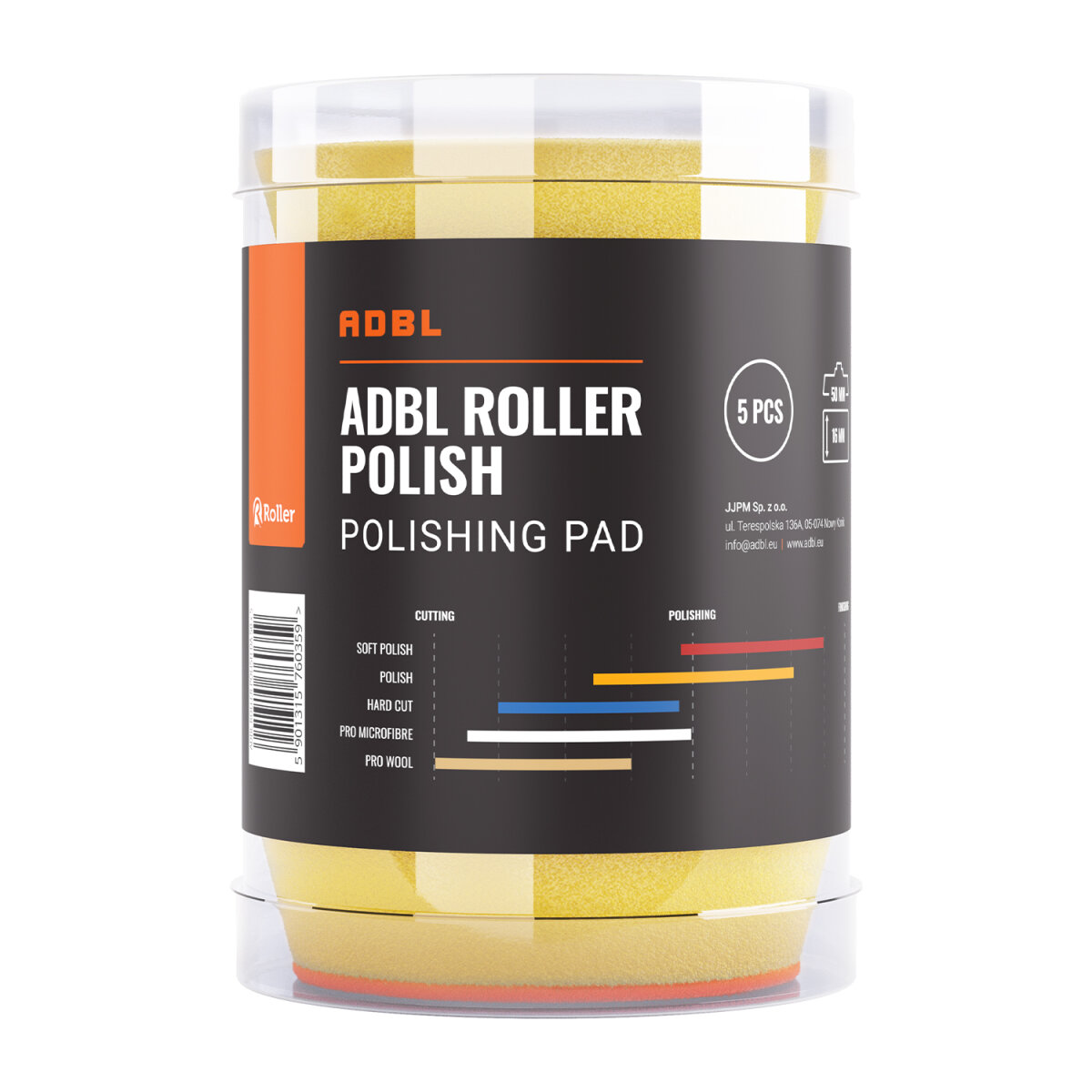 ADBL Roller Polish Polierpad 50mm 5Stk.