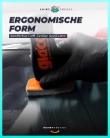 Soft99 Glas Set Glaco Glass Compound Roll On & Ultra Glaco + Mikrofasertuch (3-teilig)