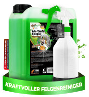 TUGA Chemie Felgenreiniger-Set Alu-Teufel Spezial 5L + Spr&uuml;hflasche (2-teilig)