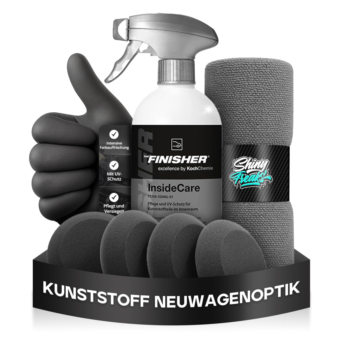 The Finisher Innenraum Set InsideCare + Zubehör (4-teilig)
