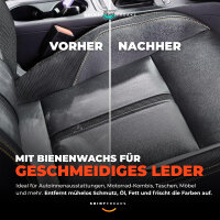 SONAX Lederpflege Set LederPflegeLotion 500ml +...