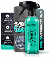 Swippy Wet Coat Nassversiegelung 500ml + Mikrofasertuch |...