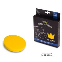 Royal Pads - PRO Medium Schaum-Polierpad 80mm gelb