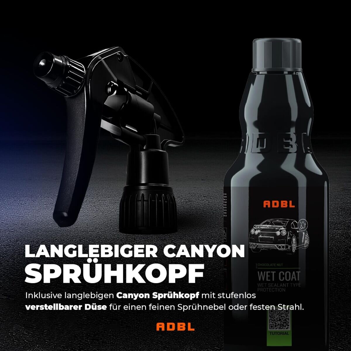 ADBL Wet Coat Nassversiegelung mit Canyon Trigger 1L