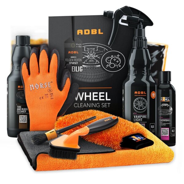 ADBL Wheel Cleaning Set (8-teilig)