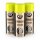 3x K2 COLOR FLEX Sprühfolie gelb 400ml