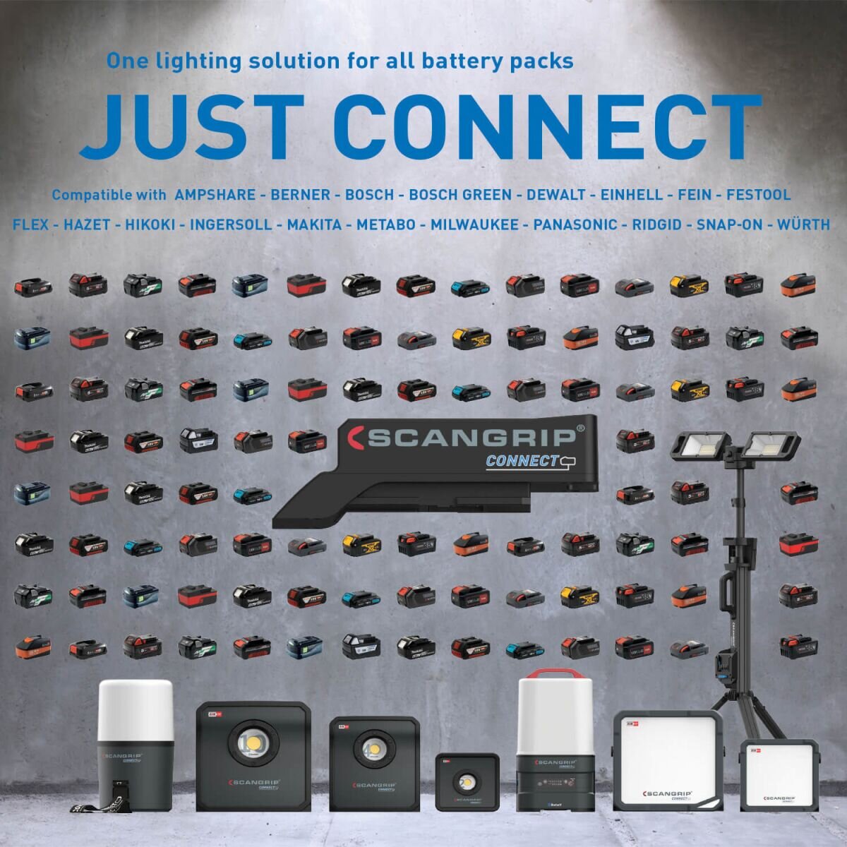 SCANGRIP Smart Connector BOSCH/AMPSHARE