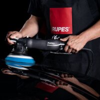 3x Rupes BigFoot Polierschwamm D-A Coarse Ø130-150mm blau + Tuch