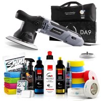 chemicalworkz DA9 Poliermaschinen Set mit Rupes Polituren...