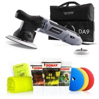 chemicalworkz DA9 Poliermaschinen Set mit SONAX Polituren...