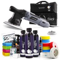 chemicalworkz DA9 Poliermaschinen Set mit Sonax Polituren...
