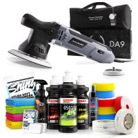 chemicalworkz DA9 Poliermaschinen Set mit Sonax Polituren...