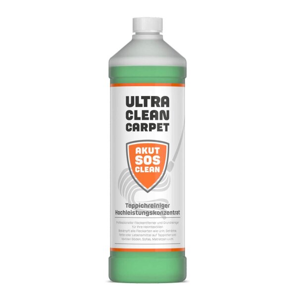 Akut SOS Clean ULTRA CLEAN CARPET Teppichreiniger Konzentrat 1L