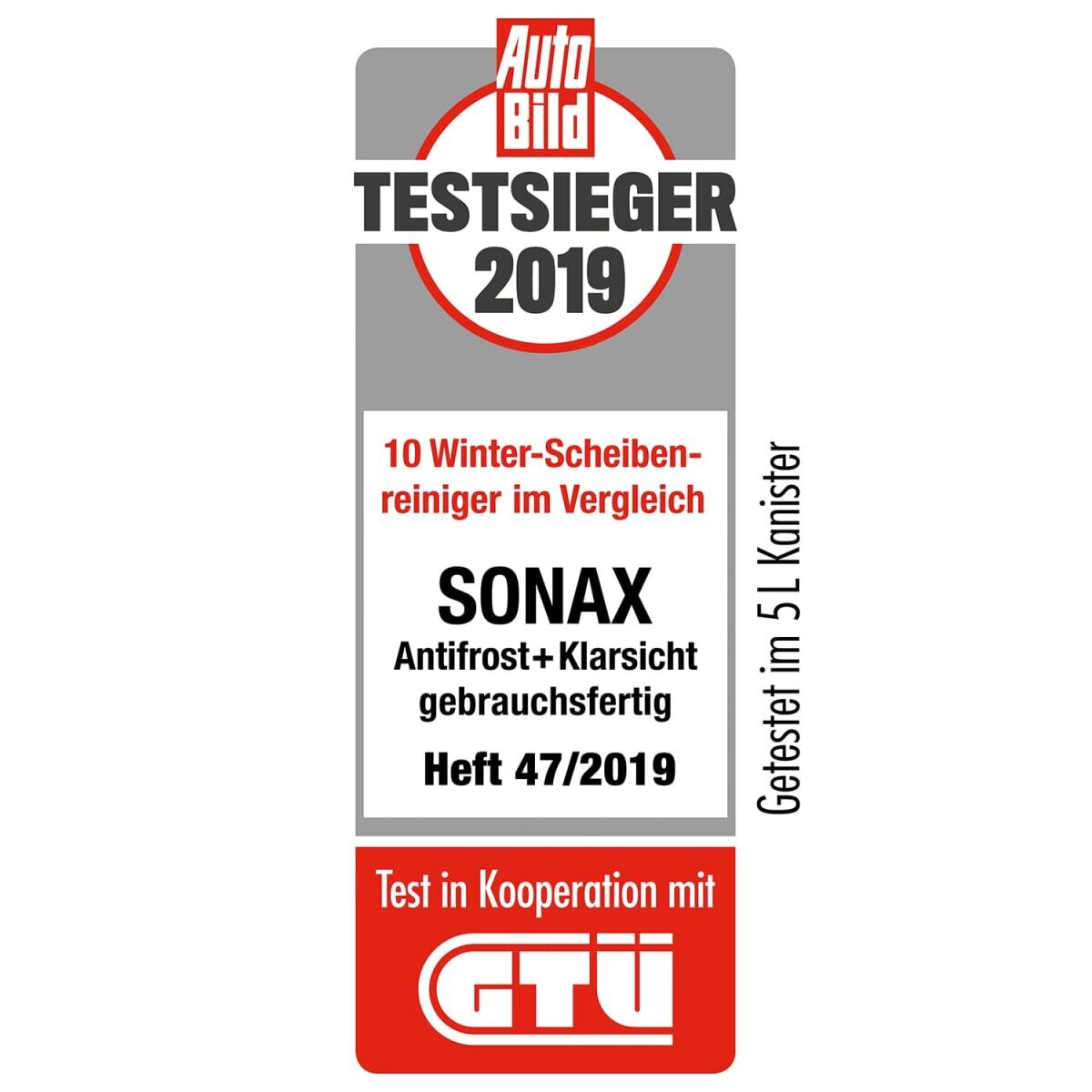 SONAX AntiFrost&KlarSicht bis -20°C Citrus 5L