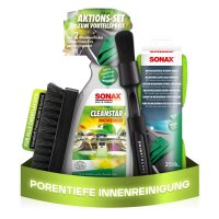 SONAX Innenraum-Set CleanStar 750ml + Zubehör...