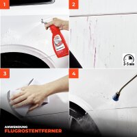 SONAX Lackreiniger Set FlugrostEntferner 750ml + Zubehör (4-teilig)