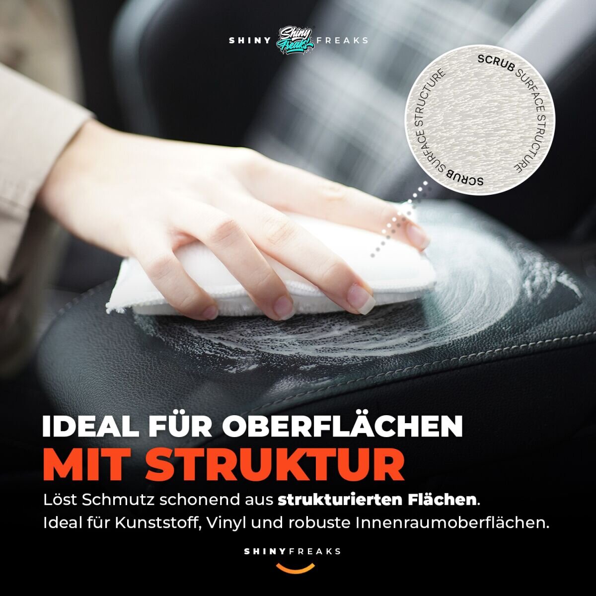 SONAX Lederpflege Set LederPflegeLotion 500ml + Zubehör (7-teilig)