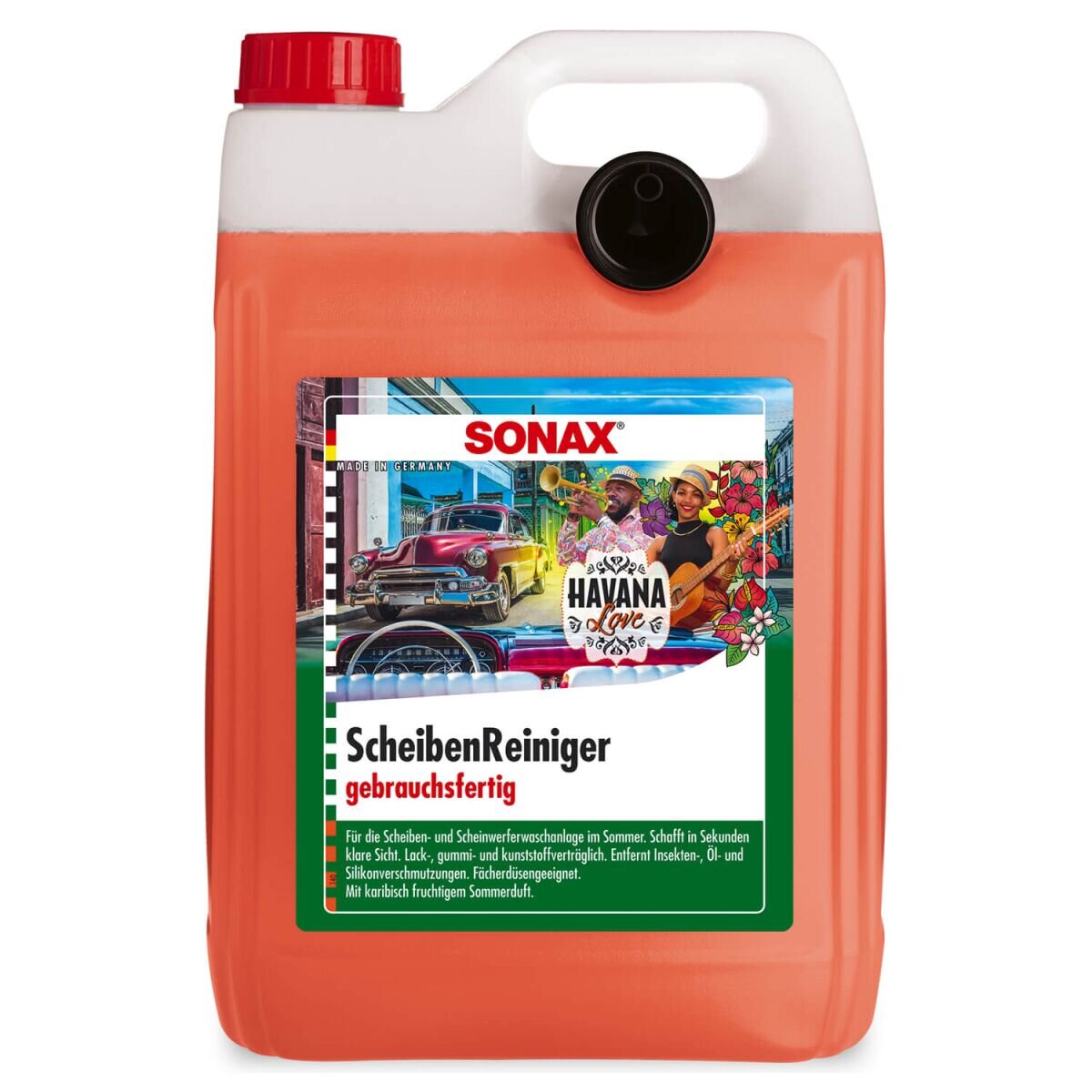 SONAX ScheibenReiniger gebrauchsfertig Havana Love 5L