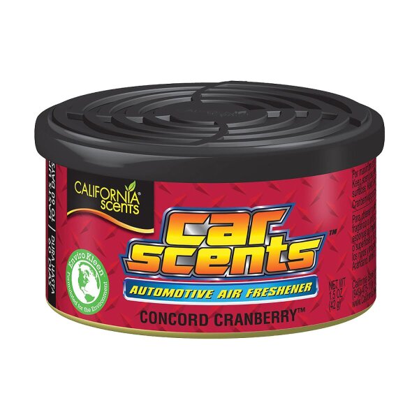 California Scents&reg; Car Scents Concord Cranberry