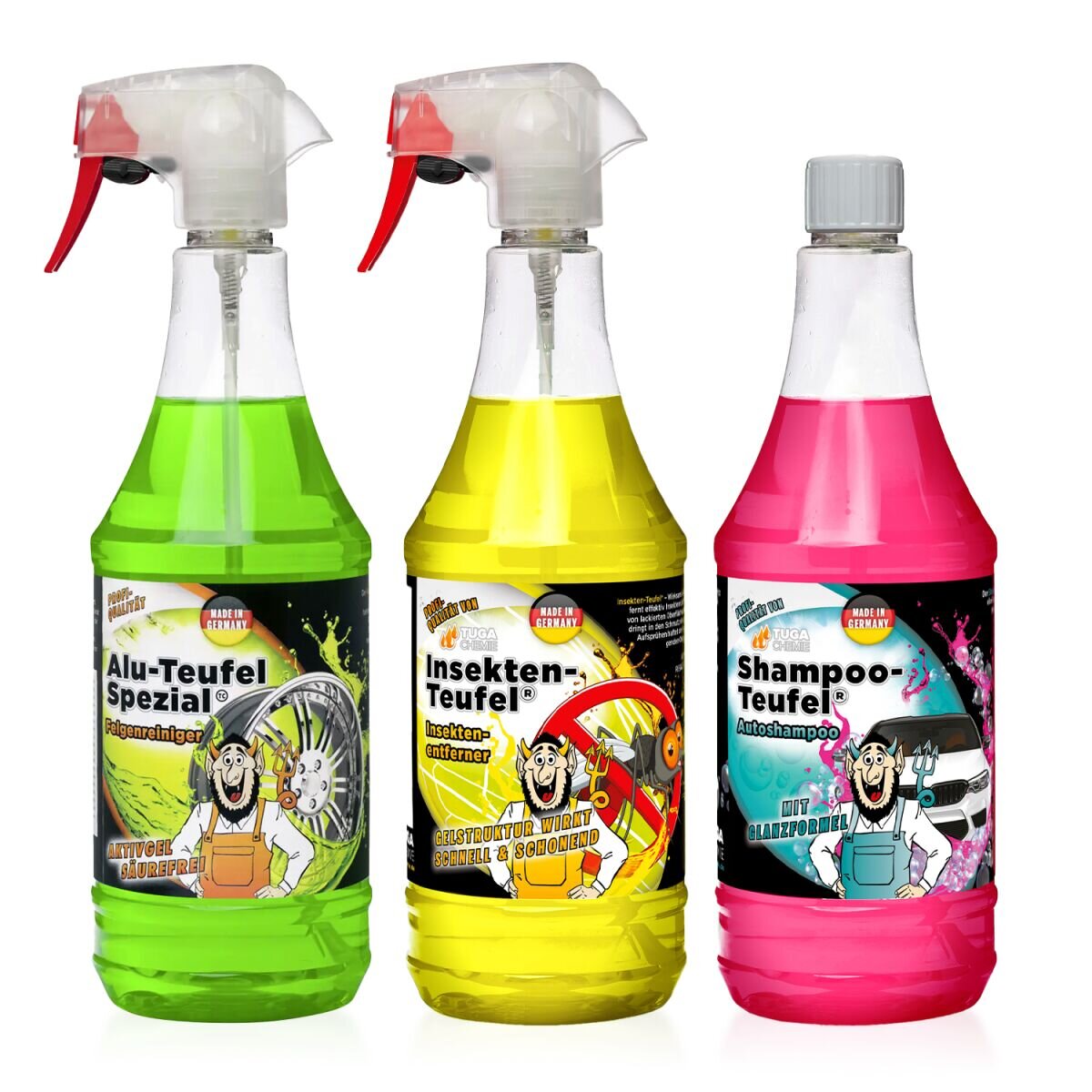 TUGA Chemie Alu-Teufel Spezial Insektenentferner Shampoo Set (3L)