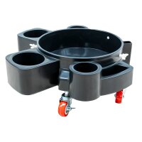chemicalworkz Bucket Dolly Rollwagen Schwarz