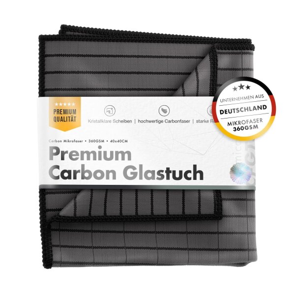 chemicalworkz Carbon Fiber Glass Towel 360GSM Glastuch 40&times;40cm