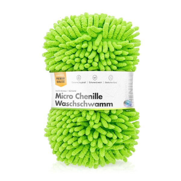 chemicalworkz Chenille Sponge Waschpad Gr&uuml;n