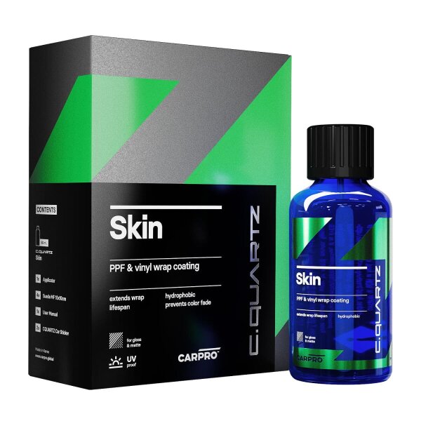 CarPro CQUARTZ Skin Folienversiegelung Kit 50ml