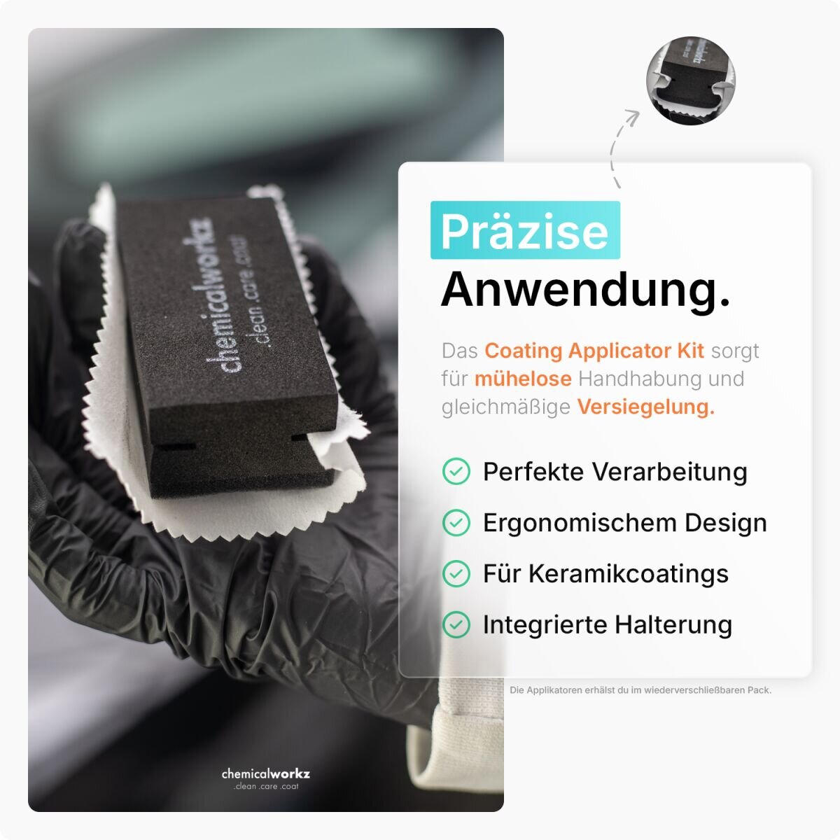 chemicalworkz Coating Applicator Kit