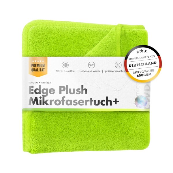 chemicalworkz Edge Plush Towel 600GSM Gr&uuml;n 40x40cm