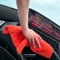 chemicalworkz Edgeless Soft Touch Premium Poliertücher "KNALLBUNT" 500GSM 40×40 5Stk.