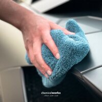 chemicalworkz Edgeless Soft Touch Premium Poliertücher "KNALLBUNT" 500GSM 40×40 5Stk.