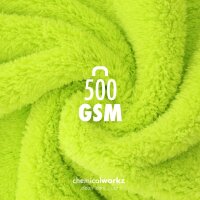 chemicalworkz Edgeless Soft Touch Towel 500GSM Grün Poliertuch 40×40cm
