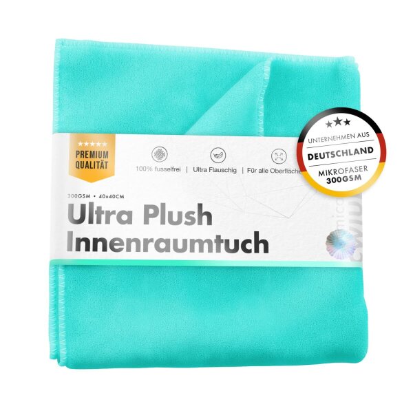 chemicalworkz Interior Ultra Plush Towel 300GSM T&uuml;rkis Innenraumtuch 40x40cm