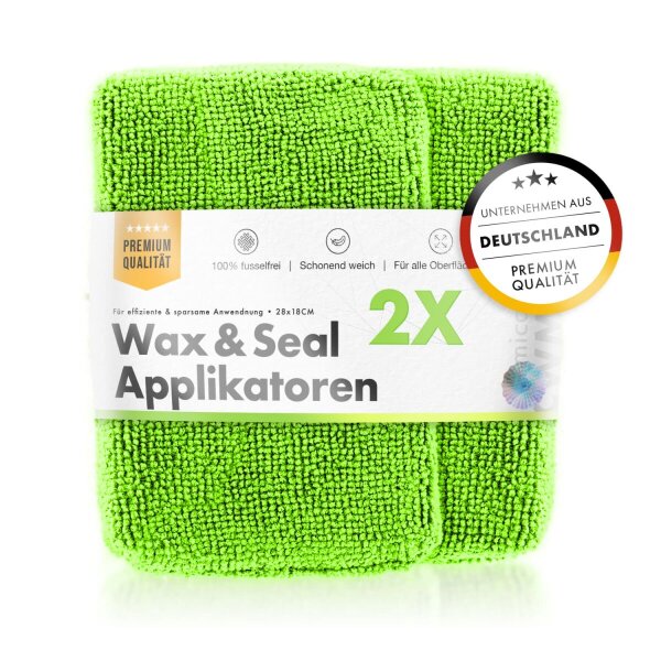 chemicalworkz Microfiber Waxing/Sealant Applicator Gr&uuml;n 2Stk.