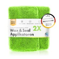 chemicalworkz Microfiber Waxing/Sealant Applicator Grün 2Stk.