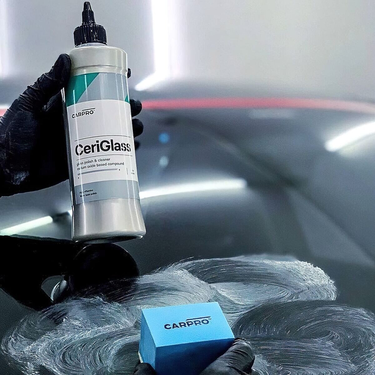 CarPro CeriGlass Applikator 60×42×42